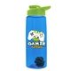 The Flair - 26 oz Transparent Tritan(TM) Bottle with Drink thru lid, Mixing Ball, and Digital Imprint