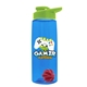The Flair - 26 oz Transparent Tritan(TM) Bottle with Drink thru lid, Mixing Ball, and Digital Imprint