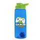 The Flair - 26 oz Transparent Tritan(TM) Bottle with Drink thru lid, Mixing Ball, and Digital Imprint