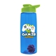 The Flair - 26 oz Transparent Tritan(TM) Bottle with Drink thru lid, Mixing Ball, and Digital Imprint