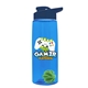 The Flair - 26 oz Transparent Tritan(TM) Bottle with Drink thru lid, Mixing Ball, and Digital Imprint