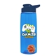 The Flair - 26 oz Transparent Tritan(TM) Bottle with Drink thru lid, Mixing Ball, and Digital Imprint