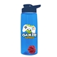 The Flair - 26 oz Transparent Tritan(TM) Bottle with Drink thru lid, Mixing Ball, and Digital Imprint