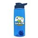 The Flair - 26 oz Transparent Tritan(TM) Bottle with Drink thru lid, Mixing Ball, and Digital Imprint