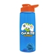 The Flair - 26 oz Transparent Tritan(TM) Bottle with Drink thru lid, Mixing Ball, and Digital Imprint
