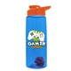 The Flair - 26 oz Transparent Tritan(TM) Bottle with Drink thru lid, Mixing Ball, and Digital Imprint