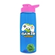 The Flair - 26 oz Transparent Tritan(TM) Bottle with Drink thru lid, Mixing Ball, and Digital Imprint