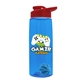 The Flair - 26 oz Transparent Tritan(TM) Bottle with Drink thru lid, Mixing Ball, and Digital Imprint