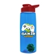 The Flair - 26 oz Transparent Tritan(TM) Bottle with Drink thru lid, Mixing Ball, and Digital Imprint