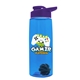 The Flair - 26 oz Transparent Tritan(TM) Bottle with Drink thru lid, Mixing Ball, and Digital Imprint