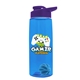 The Flair - 26 oz Transparent Tritan(TM) Bottle with Drink thru lid, Mixing Ball, and Digital Imprint