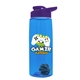 The Flair - 26 oz Transparent Tritan(TM) Bottle with Drink thru lid, Mixing Ball, and Digital Imprint