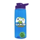 The Flair - 26 oz Transparent Tritan(TM) Bottle with Drink thru lid, Mixing Ball, and Digital Imprint
