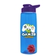 The Flair - 26 oz Transparent Tritan(TM) Bottle with Drink thru lid, Mixing Ball, and Digital Imprint