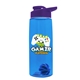 The Flair - 26 oz Transparent Tritan(TM) Bottle with Drink thru lid, Mixing Ball, and Digital Imprint