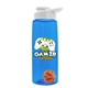 The Flair - 26 oz Transparent Tritan(TM) Bottle with Drink thru lid, Mixing Ball, and Digital Imprint