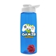 The Flair - 26 oz Transparent Tritan(TM) Bottle with Drink thru lid, Mixing Ball, and Digital Imprint