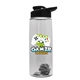 The Flair - 26 oz Transparent Tritan(TM) Bottle with Drink thru lid, Mixing Ball, and Digital Imprint
