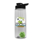 The Flair - 26 oz Transparent Tritan(TM) Bottle with Drink thru lid, Mixing Ball, and Digital Imprint