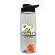 The Flair - 26 oz Transparent Tritan(TM) Bottle with Drink thru lid, Mixing Ball, and Digital Imprint