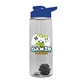 The Flair - 26 oz Transparent Tritan(TM) Bottle with Drink thru lid, Mixing Ball, and Digital Imprint