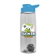 The Flair - 26 oz Transparent Tritan(TM) Bottle with Drink thru lid, Mixing Ball, and Digital Imprint