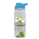 The Flair - 26 oz Transparent Tritan(TM) Bottle with Drink thru lid, Mixing Ball, and Digital Imprint