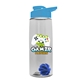 The Flair - 26 oz Transparent Tritan(TM) Bottle with Drink thru lid, Mixing Ball, and Digital Imprint