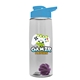 The Flair - 26 oz Transparent Tritan(TM) Bottle with Drink thru lid, Mixing Ball, and Digital Imprint