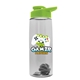 The Flair - 26 oz Transparent Tritan(TM) Bottle with Drink thru lid, Mixing Ball, and Digital Imprint