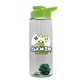 The Flair - 26 oz Transparent Tritan(TM) Bottle with Drink thru lid, Mixing Ball, and Digital Imprint