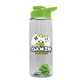 The Flair - 26 oz Transparent Tritan(TM) Bottle with Drink thru lid, Mixing Ball, and Digital Imprint