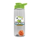 The Flair - 26 oz Transparent Tritan(TM) Bottle with Drink thru lid, Mixing Ball, and Digital Imprint