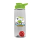 The Flair - 26 oz Transparent Tritan(TM) Bottle with Drink thru lid, Mixing Ball, and Digital Imprint