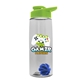 The Flair - 26 oz Transparent Tritan(TM) Bottle with Drink thru lid, Mixing Ball, and Digital Imprint