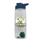 The Flair - 26 oz Transparent Tritan(TM) Bottle with Drink thru lid, Mixing Ball, and Digital Imprint