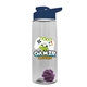 The Flair - 26 oz Transparent Tritan(TM) Bottle with Drink thru lid, Mixing Ball, and Digital Imprint
