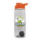The Flair - 26 oz Transparent Tritan(TM) Bottle with Drink thru lid, Mixing Ball, and Digital Imprint