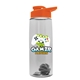 The Flair - 26 oz Transparent Tritan(TM) Bottle with Drink thru lid, Mixing Ball, and Digital Imprint