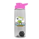The Flair - 26 oz Transparent Tritan(TM) Bottle with Drink thru lid, Mixing Ball, and Digital Imprint