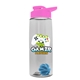 The Flair - 26 oz Transparent Tritan(TM) Bottle with Drink thru lid, Mixing Ball, and Digital Imprint