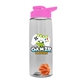 The Flair - 26 oz Transparent Tritan(TM) Bottle with Drink thru lid, Mixing Ball, and Digital Imprint