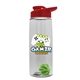 The Flair - 26 oz Transparent Tritan(TM) Bottle with Drink thru lid, Mixing Ball, and Digital Imprint