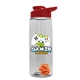 The Flair - 26 oz Transparent Tritan(TM) Bottle with Drink thru lid, Mixing Ball, and Digital Imprint