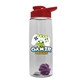 The Flair - 26 oz Transparent Tritan(TM) Bottle with Drink thru lid, Mixing Ball, and Digital Imprint