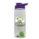 The Flair - 26 oz Transparent Tritan(TM) Bottle with Drink thru lid, Mixing Ball, and Digital Imprint
