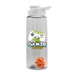The Flair - 26 oz Transparent Tritan(TM) Bottle with Drink thru lid, Mixing Ball, and Digital Imprint