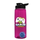 The Flair - 26 oz Transparent Tritan(TM) Bottle with Drink thru lid, Mixing Ball, and Digital Imprint