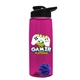 The Flair - 26 oz Transparent Tritan(TM) Bottle with Drink thru lid, Mixing Ball, and Digital Imprint