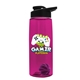 The Flair - 26 oz Transparent Tritan(TM) Bottle with Drink thru lid, Mixing Ball, and Digital Imprint